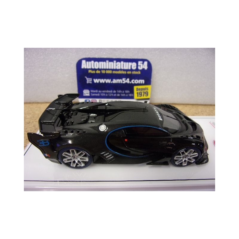 TSM430592 Gran Miniatures TrueScale Turismo Vision Black Carbon Bugatti