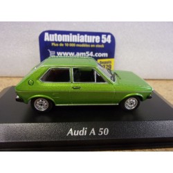 Audi 50 Green Metallic 1975 940010400 MaXichamps