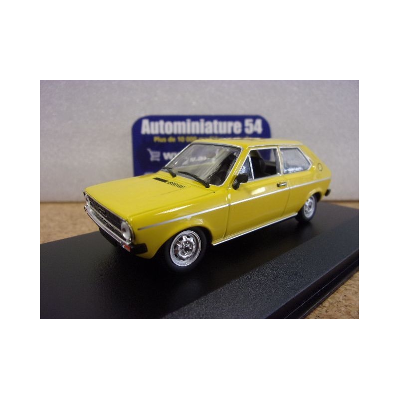 Audi 50 Yellow 1975 940010401 MaXichamps