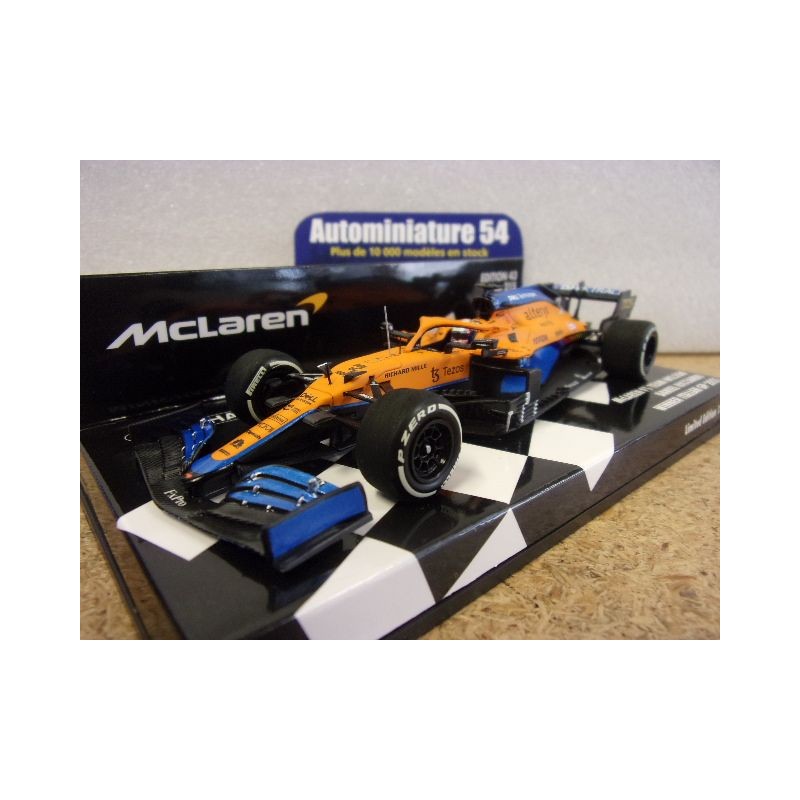 2021 McLaren MCL35M Daniel Ricciardo n°3 1st Winner Italy GP 537215803  Minichamps