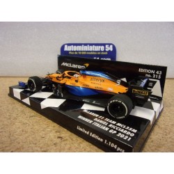 2021 McLaren MCL35M Daniel Ricciardo n°3 1st Winner Italy GP 537215803  Minichamps