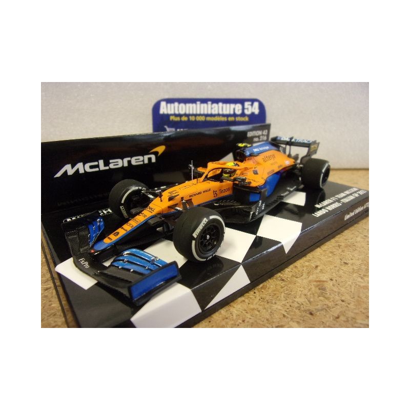 2021 McLaren MCL35M Lando Norris n°4 Italian GP 537215804  Minichamps