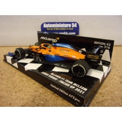 2021 McLaren MCL35M Lando Norris n°4 Italian GP 537215804  Minichamps