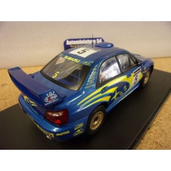 2001 Subaru Impreza S7 WRC n°5 Burns - Reid Great Britain 24RAL026A Ixo Model