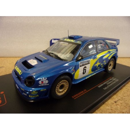 2001 Subaru Impreza S7 WRC n°6 Solberg - Mills Great Britain 24RAL026B Ixo Model