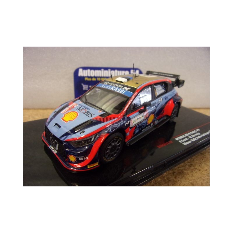 2022 Hyundai i20 N Rally1 n°8 Tanak - Jarveoja 1st winner Italia Sardegna RAM853 Ixo Models