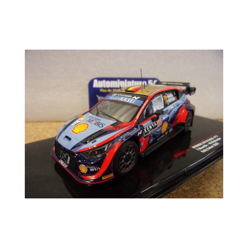 2022 Hyundai i20 N Rally1 n°11 Neuville - Wydaeghe Safari RAM855 Ixo Models