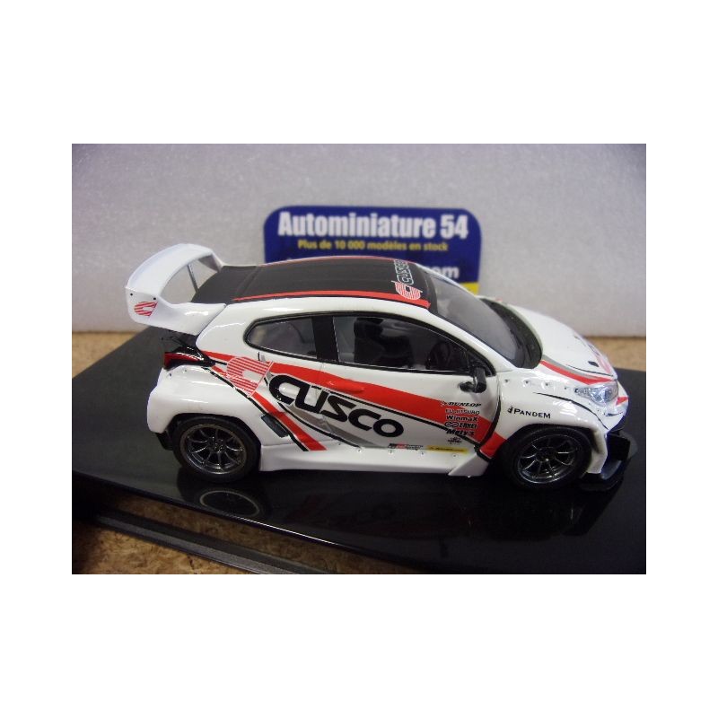 IXO 1/43 Toyota Yaris GR Pandem Blanche CUSCO - Neuve Sous Boîte MOC329