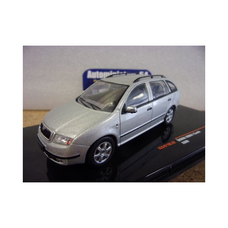 Skoda Fabia Combi Silver 2000 CLC471 Ixo Models