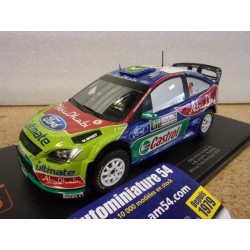 2009 Ford Focus WRC n°4 Latvala - Anttila 1st winner Sardegna 24RAL0027A Ixo Model