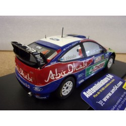 2009 Ford Focus WRC n°4 Latvala - Anttila 1st winner Sardegna 24RAL0027A Ixo Model