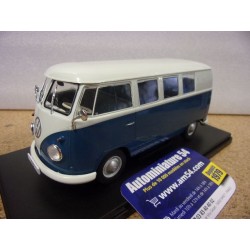 Volkswagen Type1 Combi white - Blue WB124179 WhiteBox