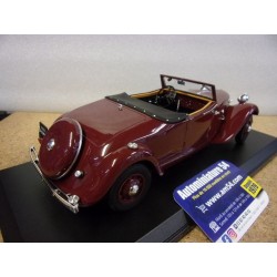 Citroen Traction Avant Cabriolet 11B 1939 Rouge Foncé AMC0191190 Norev