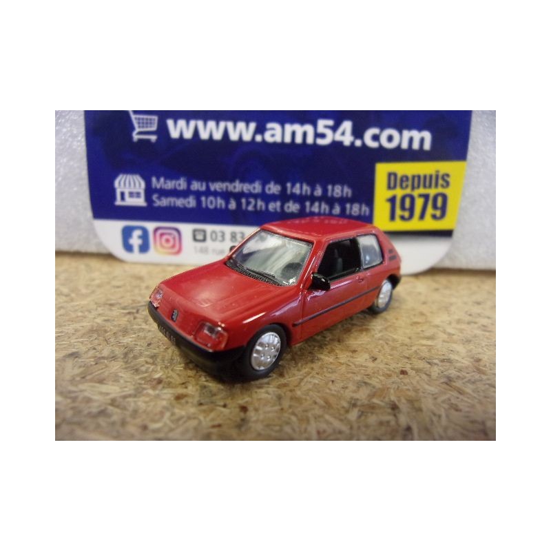 Peugeot 205 XR red 1985 471732 Norev 1/87