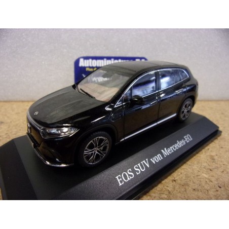 Mercedes Benz EQS SUV (WX296) Obsidian Black B66960589 Spark Model