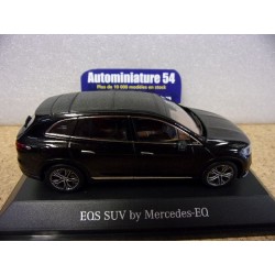 Mercedes Benz EQS SUV (WX296) Obsidian Black B66960589 Spark Model