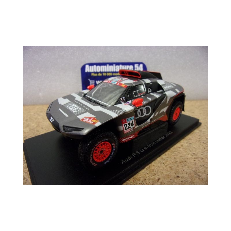 2022 Audi RS Q e-tron n°224 Ekstrom - Bergkvist Rally Dakar S3186 Spark Model