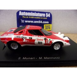 1974 Lancia Stratos HF n°103 Munari Mannucci 1st Winner Rideau Lakes S9077 Spark Model