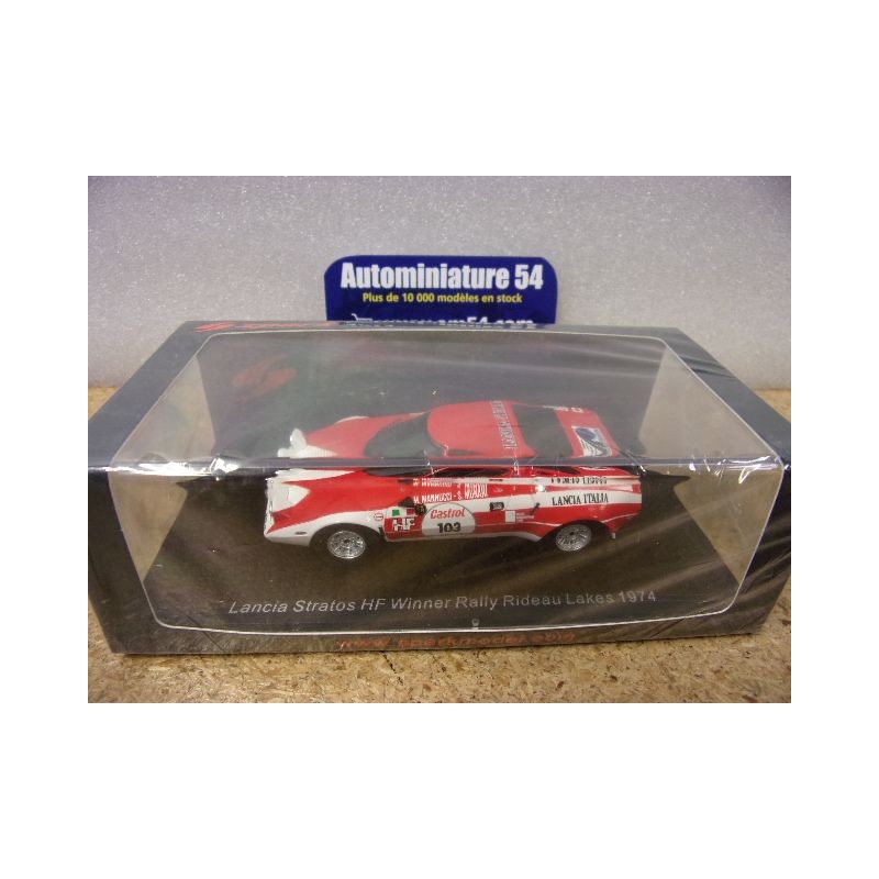 1974 Lancia Stratos HF n°103 Munari Mannucci 1st Winner