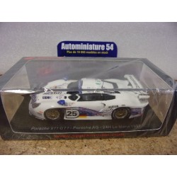 1997 Porsche 911 GT1 n°25 Stuck - Wollek - Boutsen Le Mans S9907 Spark Model