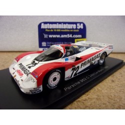 1989 Porsche 962C Primagaz n°72 Yver - Lassig - Belmondo Le Mans S9878 Spark Model