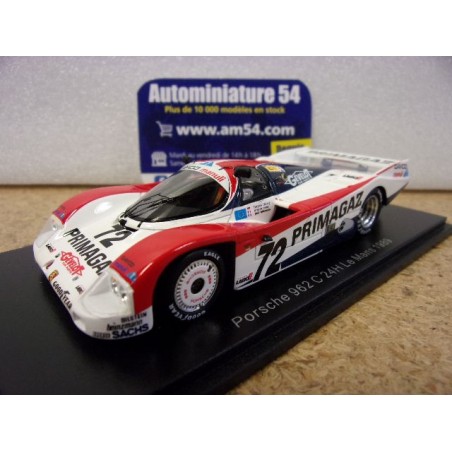 1989 Porsche 962C Primagaz n°72 Yver - Lassig - Belmondo Le Mans S9878 Spark Model