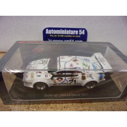 1981 BMW M1 n°71 Danner - Von Bayern - Oberndorfer Le Mans S6404 Spark Model