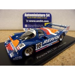 1991 Porsche 962C Repsol n°16 Huysman - Stirling - Santal Le Mans S9886 Spark Model