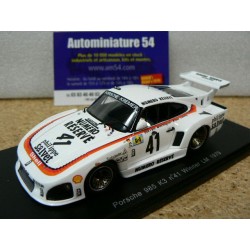 1979 Porsche 935 K3 n°41 1st Winner Le Mans 43LM79 Spark Model