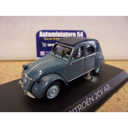 Citroen 2CV AZL Bleu Glacier - Jantes nuage 1960 AMC0191106 Norev