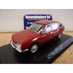 Citroen GS Rouge Masséna 1970 AMC0191516 Norev