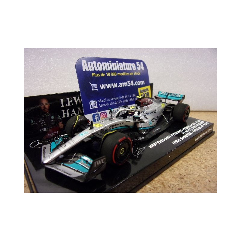 2022 Mercedes AMG Petronas W13 E n°44 Lewis Hamilton Bahrain GP 410220144 Minichamps