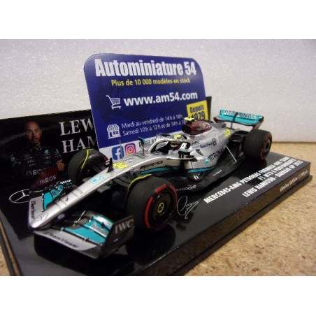 2022 Mercedes AMG Petronas W13 E n°44 Lewis Hamilton Bahrain GP 410220144 Minichamps