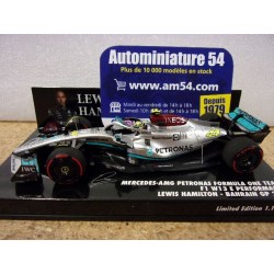 2022 Mercedes AMG Petronas W13 E n°44 Lewis Hamilton Bahrain GP 410220144 Minichamps