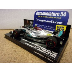 2022 Mercedes AMG Petronas W13 E n°44 Lewis Hamilton Bahrain GP 410220144 Minichamps