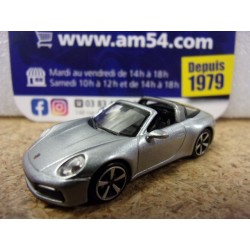 Porsche 911 - 992 Targa 4S Silver 2020 1/87 870069062 Minichamps