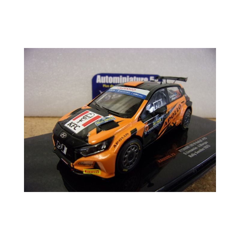 2022 Hyundai i20 N Rally2 n°25 Linnamae - Morgan Sweden RAM895 Ixo Models