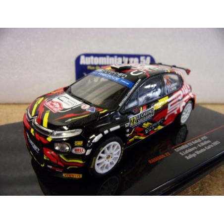 2023 Citroen C3 Rally2 n°22 Lefebvre - Malfoy Monte Carlo RAM888 Ixo Model