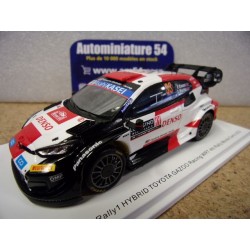 2023 Toyota GR Yaris Rally1 n°33 Evans - Martin Monte Carlo S6719 Spark Model