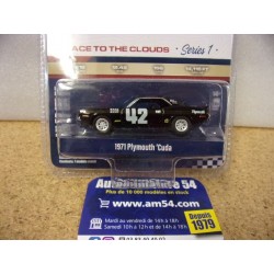 Plymouth Cuda 1971 "Pikes Peak" 13330D Greenlight 1.64ième