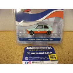 Volkswagen Golf GTI 1974 "Gulf Special Edition" 41135D Greenlight 1.64ième