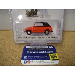 Volkswagen Type 181 The Thing 1971  "Norman Rockwell" green54080-E Greenlight 1.64ième