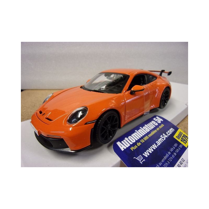 Porsche 911 - 992 GT3 Orange 18-21040Or Bburago