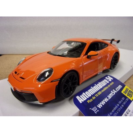 Porsche 911 - 992 GT3 Orange 18-21040Or Bburago