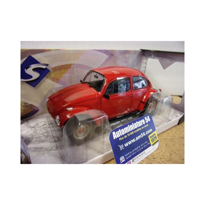 Volkswagen Beetle Cox Baja Red 1976 S1809602 Solido