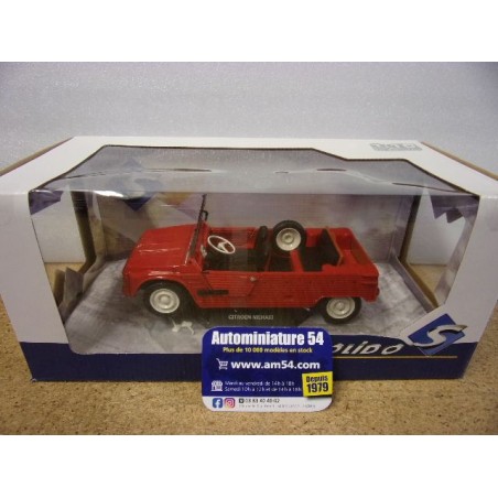 Citroën Méhari rouge (Solido) 1/18e