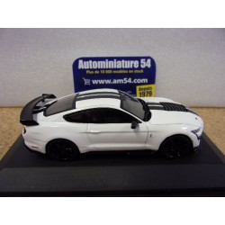 Ford Mustang Shelby GT500 Fast Track White Black Stipes 2020 S4311503 Solido