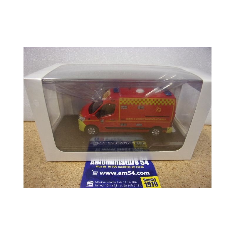 Renault Master VSAV Sdis 30 - Eligor 1/43 - Véhicule Pompier 2019 Miniature