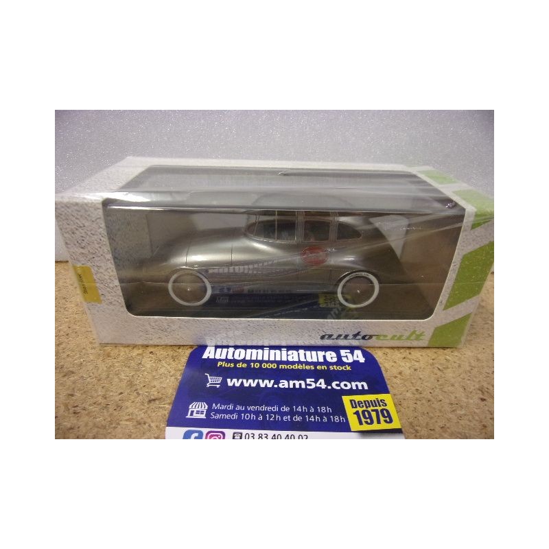 ATC04041 - AUDI TYP STROMLINIE JARAY 1923 METALLIC SILVER 1:43 Autocult Auto d'Epoca Modellino
