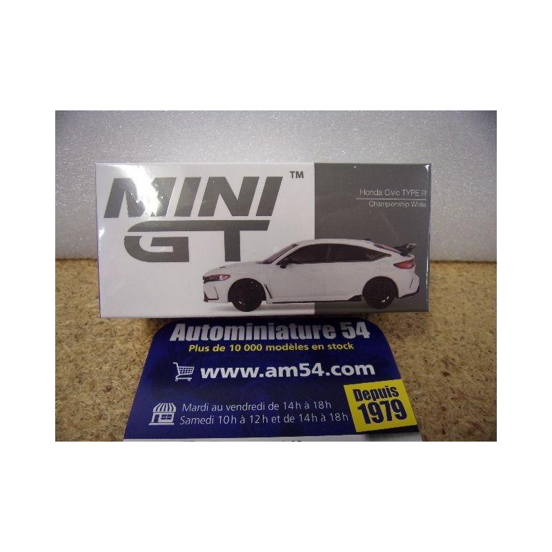 Honda Civic Type R White Championship Edition 2023 MGT00530 True Scale Models Mini GT